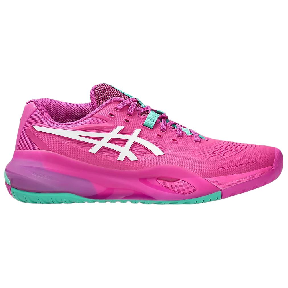 Asics Кроссовки для тенниса GEL RESOLUTION X Низкие Мужские Ярко-Розовый Белый 1041A481-700