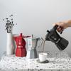 Bialetti Moka Exclusive Black 6-Cup Stovetop Coffee Maker, Espresso Maker, and Mocchinetta