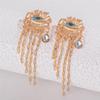 Women Vintage Eyes of Demon Earring Ring Exaggerated Trendy Earrings Style Girls Delicate Tassels Jewelry