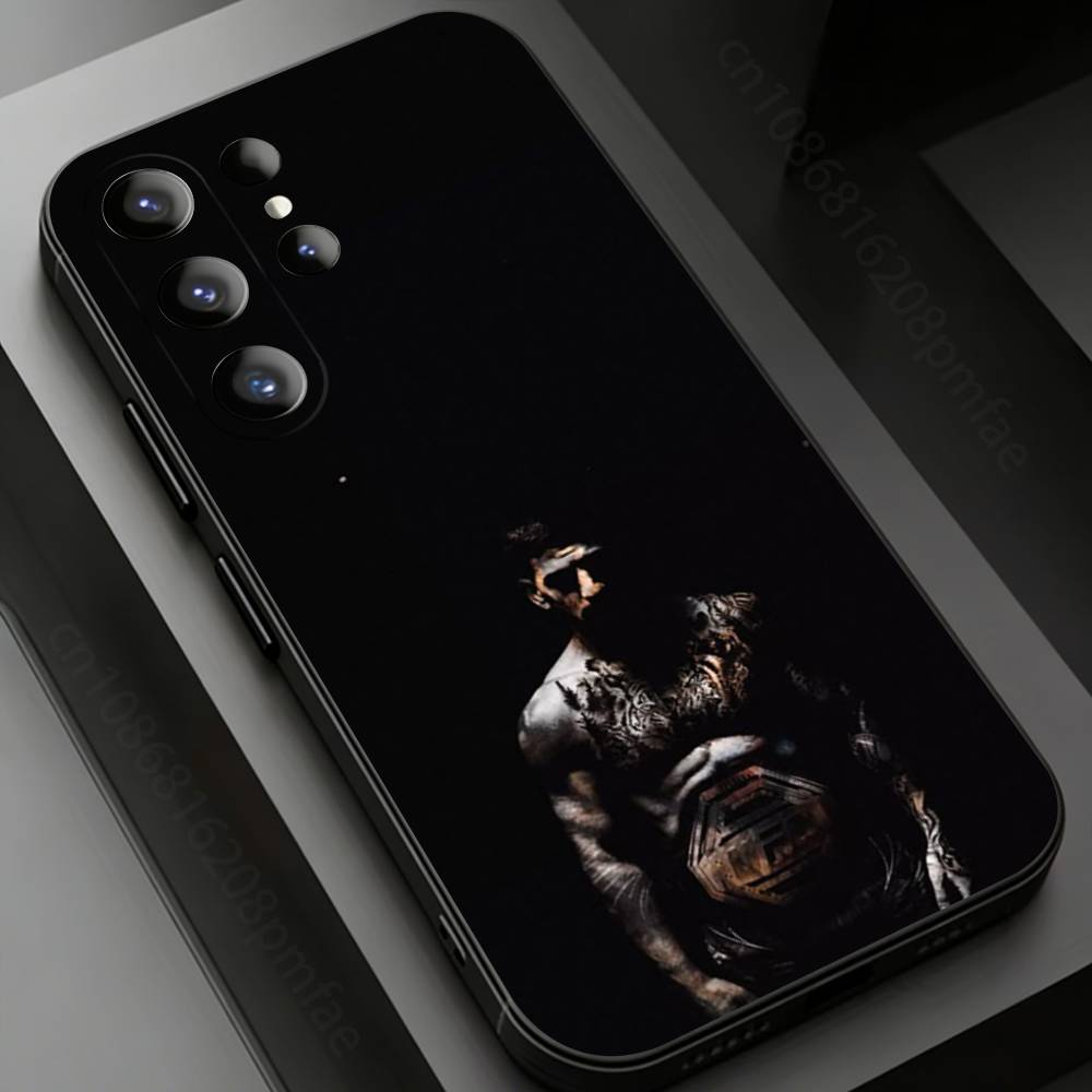 Чехол для телефона I-Ilia Champion T-Topuria для Samsung Galaxy S24,25,26,23 22,21,S20 Plus Ultra FE с мягкими чехлами fundas