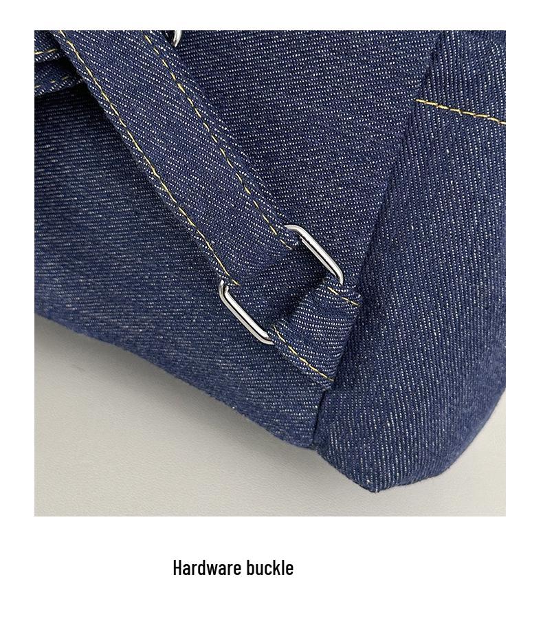 Wish Женский износостойкий джинсовый рюкзак на шнурке - Суперлегкий, большой вместимости, сумка на двух плечах для студентов