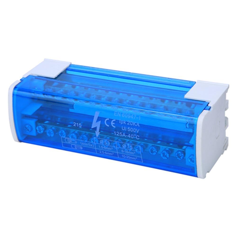 2-Level Terminal Distribution Box 125A/500V Distribution Box Industrial Applications
