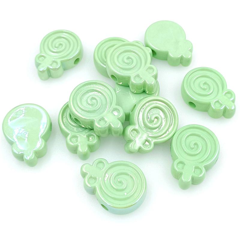 УФ-ослепление 5 шт. DIY браслет материал для изготовления ожерелья леденец свободные бусины ювелирные аксессуары мода