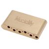 Musiclily Ultra String Pitch Stratocaster Brass Tremolo for Wilkinson Tremolo Bridge Electric Guitars 10.8mm Block, 42mm, WVC/WVP