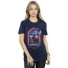 Disney Womens/Ladies Onward Brothers Crest Cotton Boyfriend T-Shirt