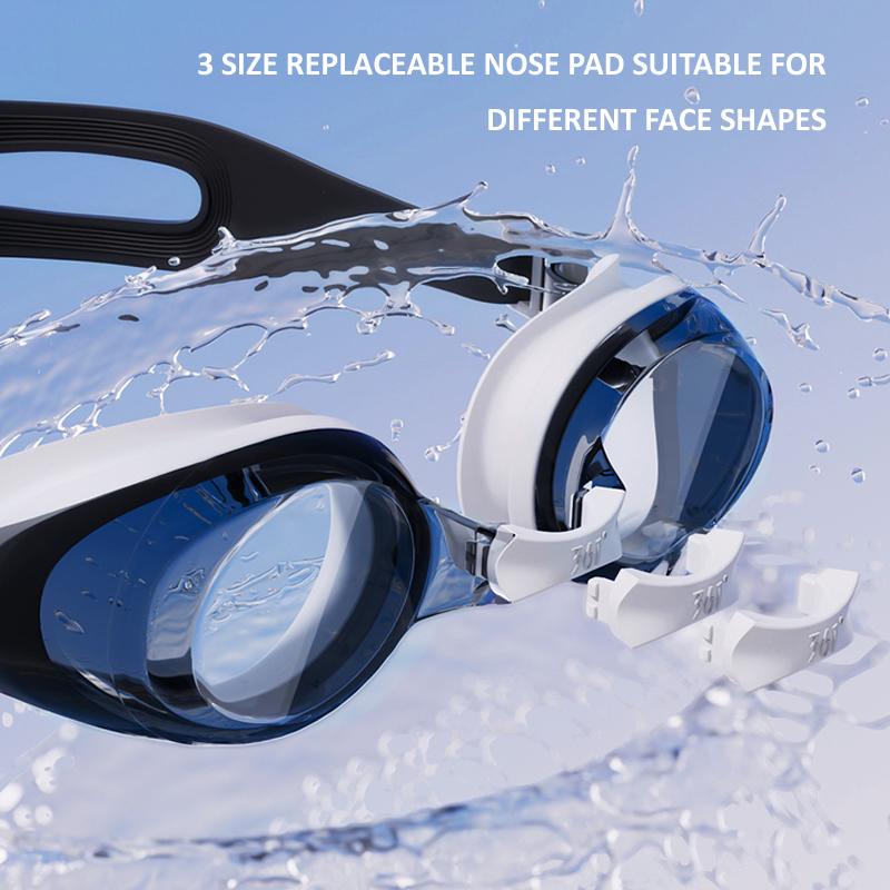 Очки для плавания мужские и женские противотуманные анти-УФ силиконовые герметичные очки для водных видов спорта аксессуары для бассейна