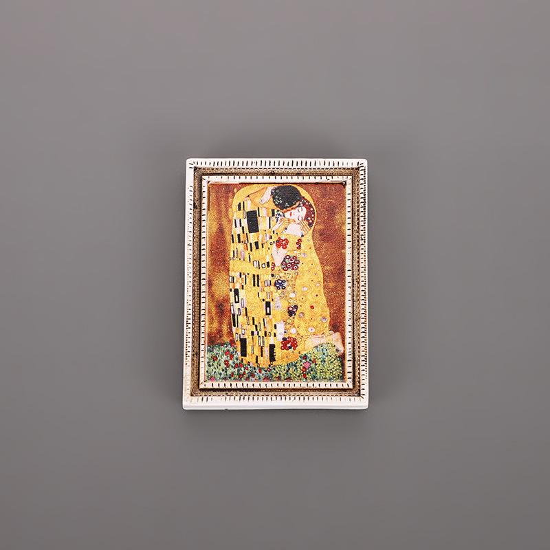 3D Полимерный Магнит на Холодильник: Знаменитая картина Ретро наклейка с персонажем