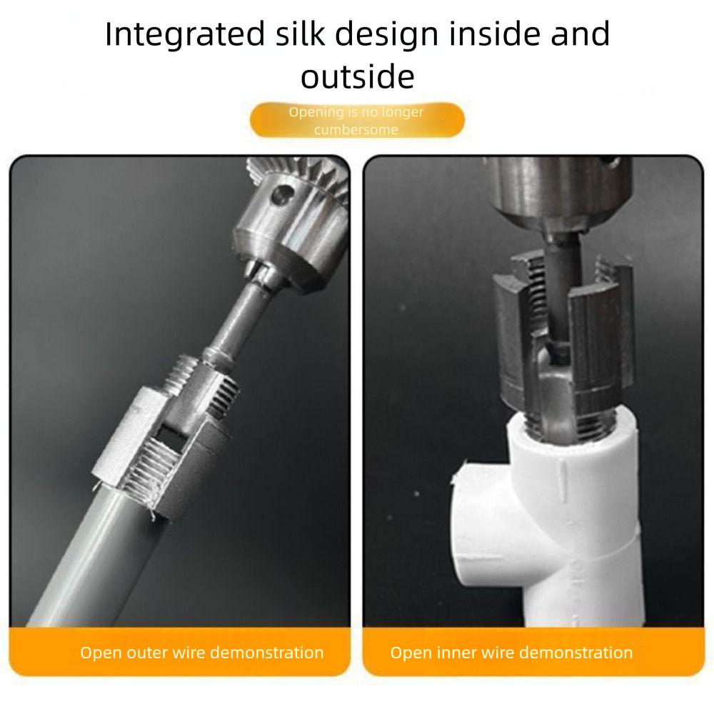 4/6 Points Water Pipe Thread Opener Universal Water Pipe Threading Drills