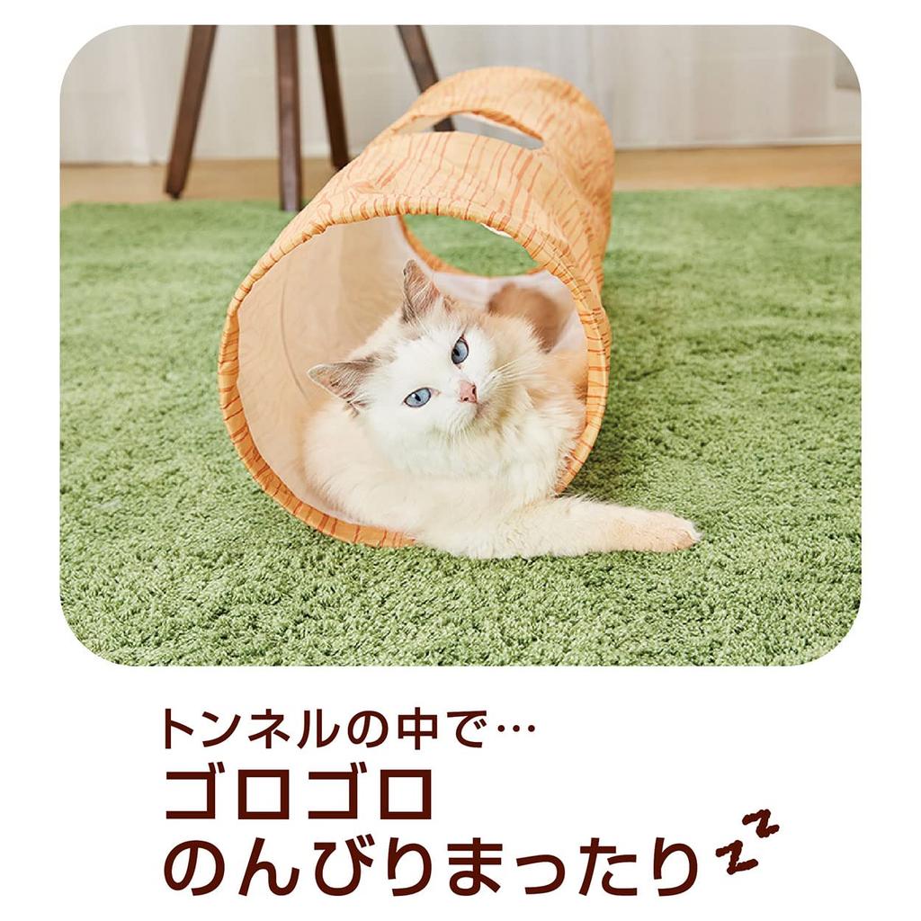 Petio Игрушка для кошек necoco Под дерево Кошачий туннель Прямой со звуками тряски