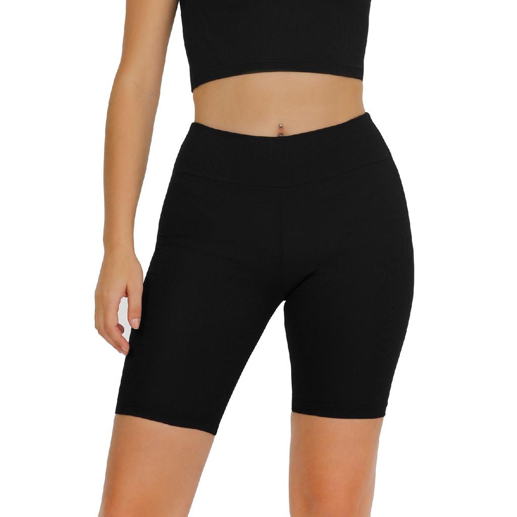 Women's High Waist Ribbed Leggings Ktyt115