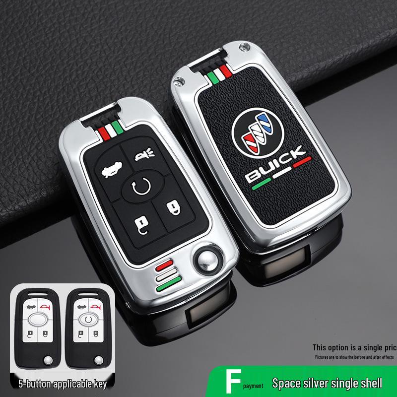 Buick Excelle Key Cover for 2015, 2008, 2011, 2013 Models - Remote Control Key Case