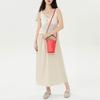 Longchamp Épure 18 Embossed Logo Detachable Shoulder Strap Leather Bucket Bag Mini Women bags Strawberry 10213HYZ218