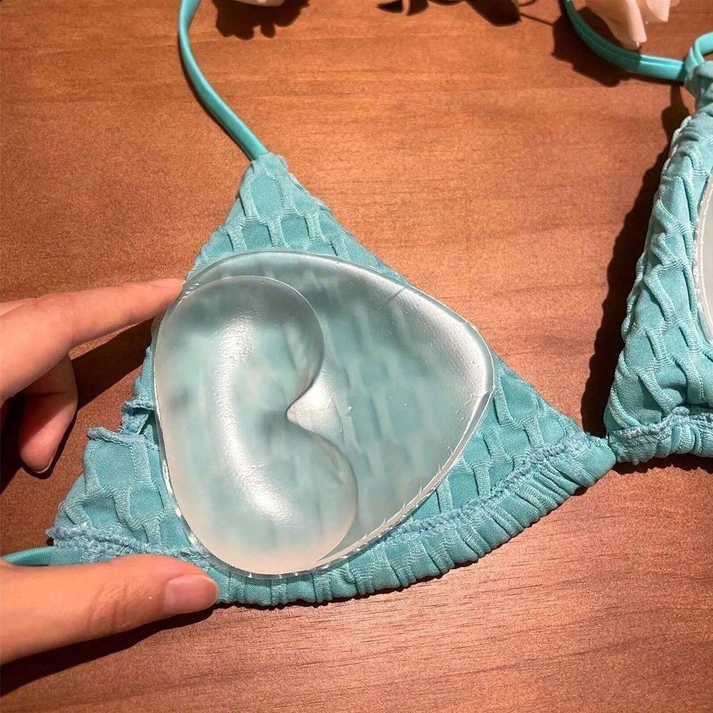 Thickened Inserts Push Up Pads Breast Lift Bra Enhancement Skin-Friendly Breast Pads  Swimwear