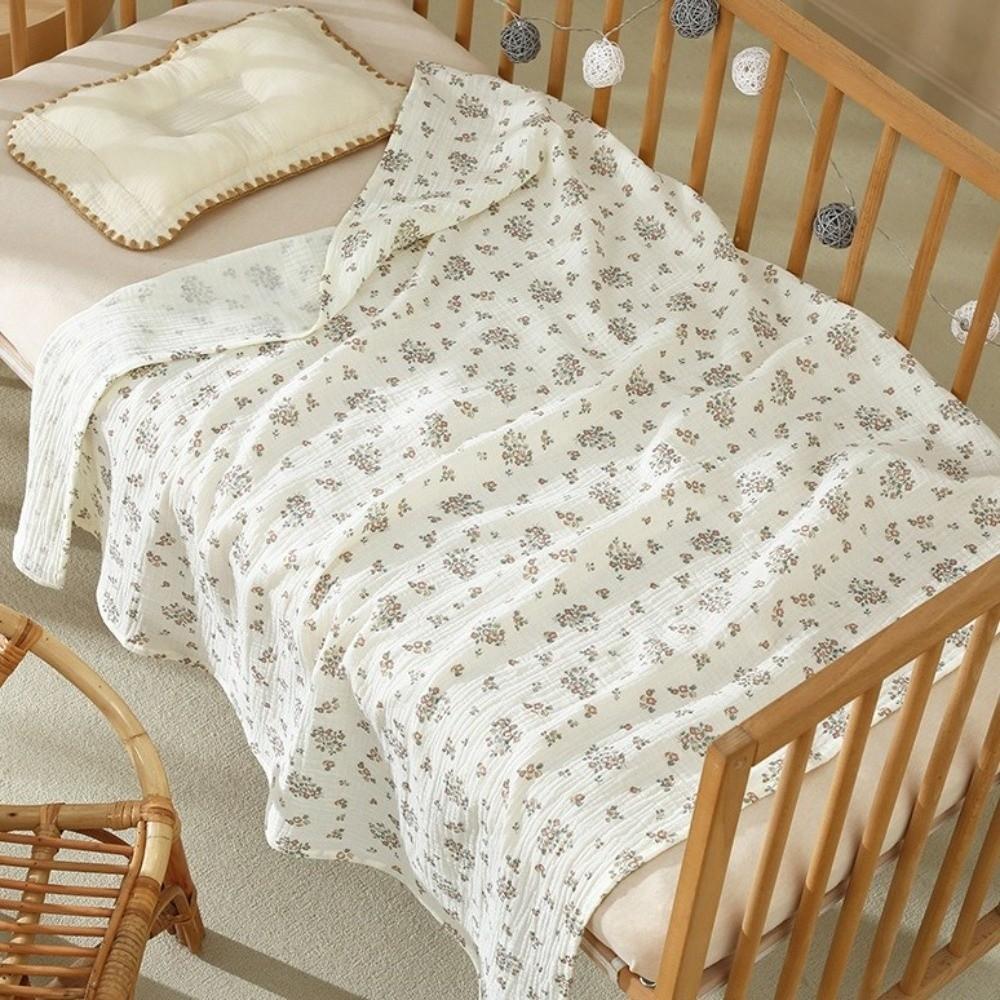 Cotton Muslin Swaddle Soft Kids Bath Towel Children Bedding Swaddle Blanket Girls