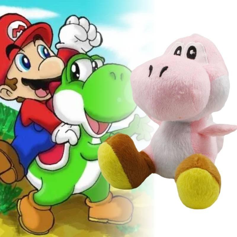 Cute Yoshi Cartoon Plush Toy Soft And Huggable Green Dinosaur Stuffed Animal