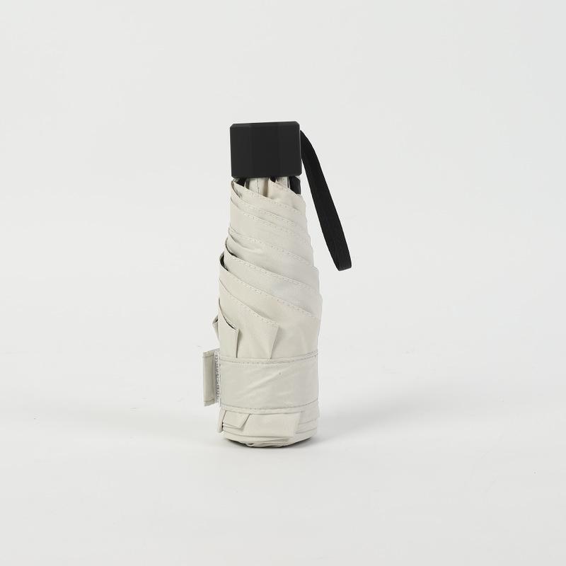 Компактный зонт двойного назначения с УФ-защитой от солнца и дождя, портативный складной солнцезащитный козырек с принтом