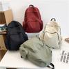 Сплошной цвет школьной сумки студентки рюкзак путешествия рюкзак