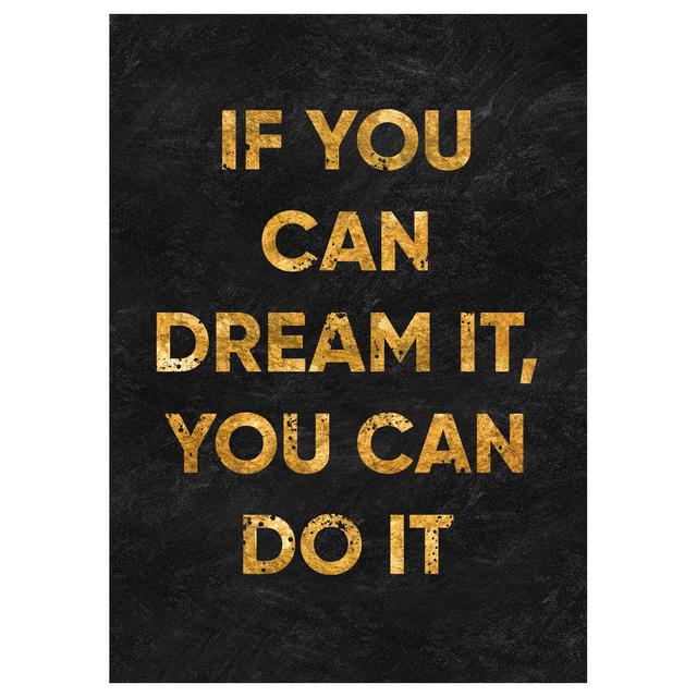 Скандинавская золотая фольга Вдохновляющие цитаты Картины на холсте Постеры и принты Настенная картина для офиса Украшение дома Без рамки