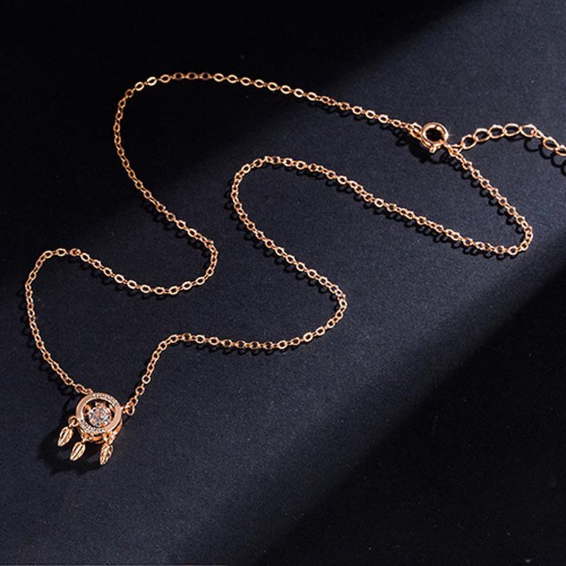 Sace Gems Женское ожерелье из медного сплава, кулон, циркон, модный подарок