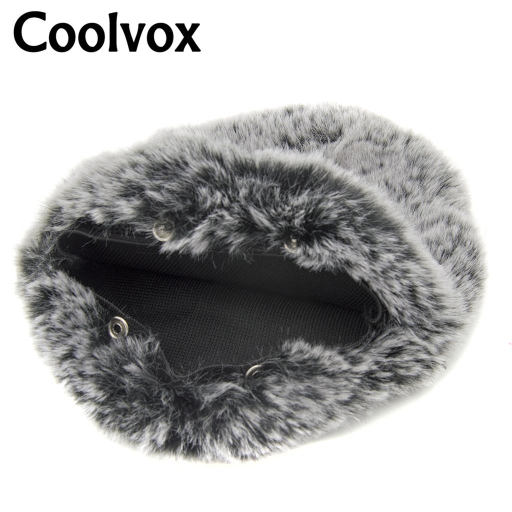 Music Studio Equipment Outdoor Artifical Fur Windscreen Condenser Microphone Cover Muff Windscreen for Blue Snowball