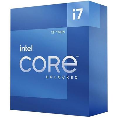 Процессор — INTEL — Core i7-12700K — 12 ядер (8П+4Э) - Сокет LGA1700 — Чипсет серии 600 — TDP 125 Вт (БС8071512700К)