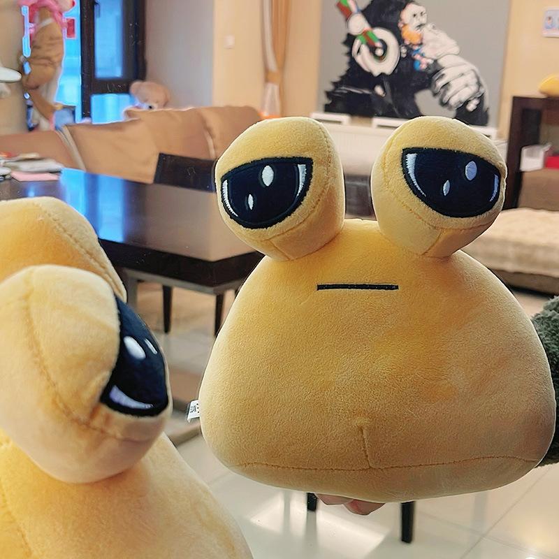 Большой размер горячая игра мой питомец инопланетянин поу плюшевые игрушки инопланетянин плюшевая игрушка поу для детей подарок на день рождения украшения на Хэллоуин