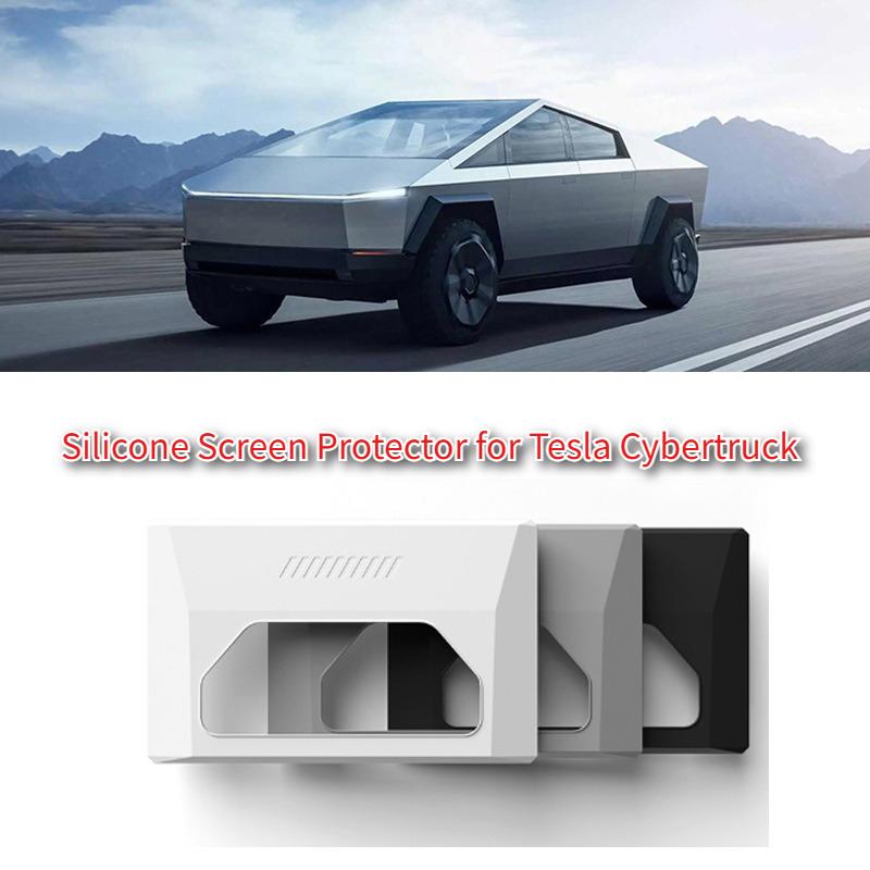 For Tesla Cybertruck 2025 Car Central Control Screen Protector Anti-collision Protection Frame Interior Decoration Accessories