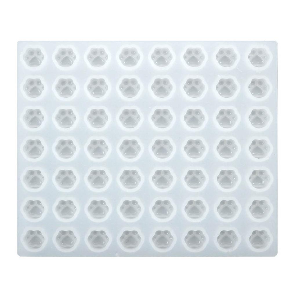 Animal Paw Epoxy Resin Molds Mini Cat Claw Wax Pellet Silicone Mould Handmade Candle Molds DIY Cake Chocolate Decoration