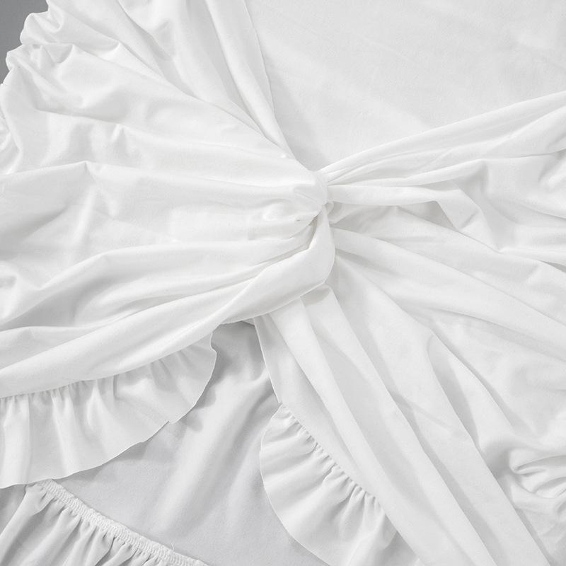 Женское платье-футляр с длинным рукавом, однотонное, с декоративным переплетением, облегающее, с запахом и ягодицами, осенний темперамент