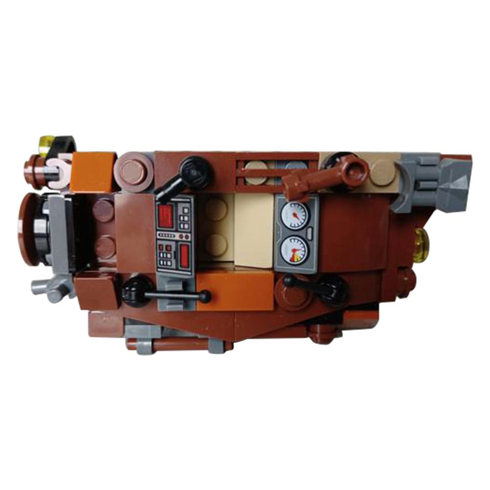 Gobricks Moc Спидер Джавы Звездные Войны План Republic Transport Набор Строительных Блоков Корабль Сделай Сам Игрушки Подарок на День Рождения Рождество