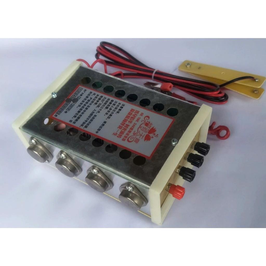 Бытовой 12-вольтовый пуско-зарядное устройство Портативный электрический шокер для рыбы Низкочастотный Высокомощный Инвертор