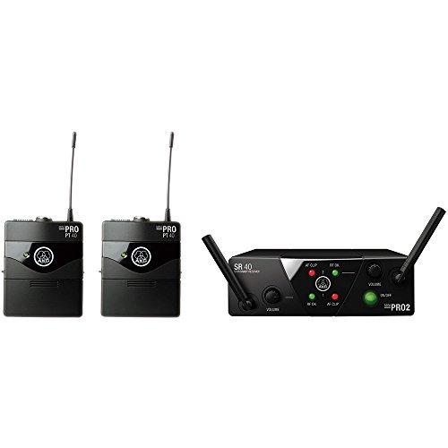 AKG WMS40 PRO MINI2 INSTRUMENTAL SET DUAL Wireless Musical Instrument Set of 2