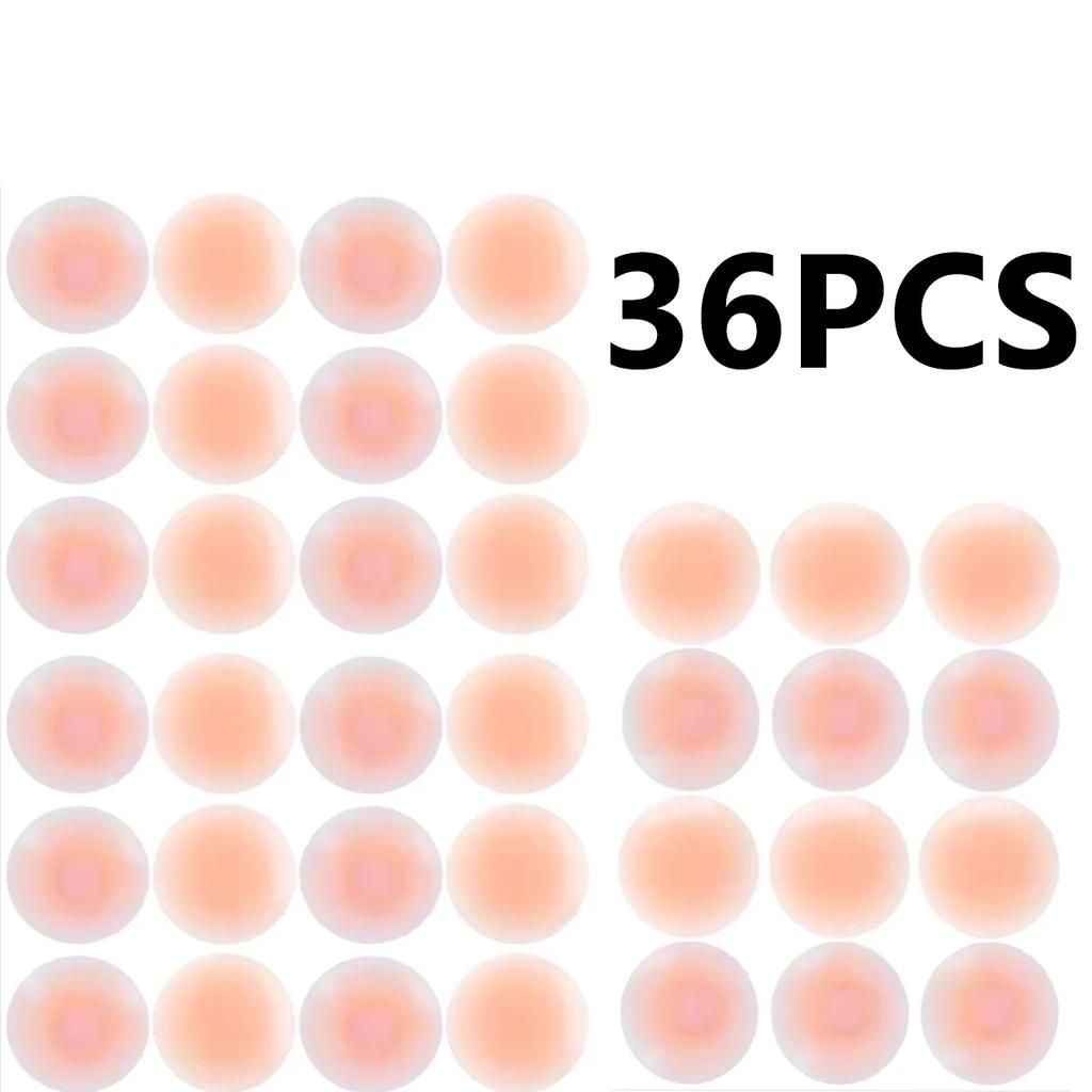 New Reusable Silicone Nipple Cover for Women Bra Sticker Breast Petal Strapless Bra Invisible Boob Pads Chest Pasties Intimates