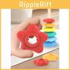 Rainbow Rotating Tower Children Early Education Educational Plastic Toys Gifts