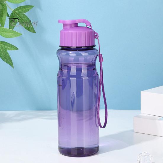 PC Water Container Sports Bottle, with Flip Lid, 550ml Capacity Leak-Proof Portable Bottle for Hiking Cup, Outdoor Fitness Gym And One Click