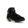 Air Jordan True Flight Black Metallic Gold Speckled Men Sneakers White 342964-072