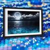 Diamond Painting Exquisite Stitch of Mosaic Calm Sea Picture Home Decor Hand Made Diamond Embroidery