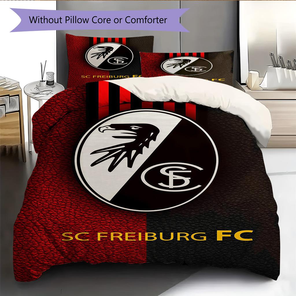 Freiburg e RugPattern Bedding Quilt Set Quilt Cover Pillowcase Home Decoration Birthday Gift (1 * duvet cover + 2 * pillowcase, without core)