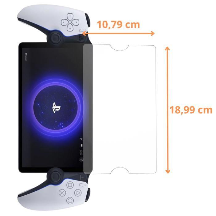 Tempered Glass - Phonillico® - PS5 Portal - Pack of 2 - Scratch Resistant - Shockproof