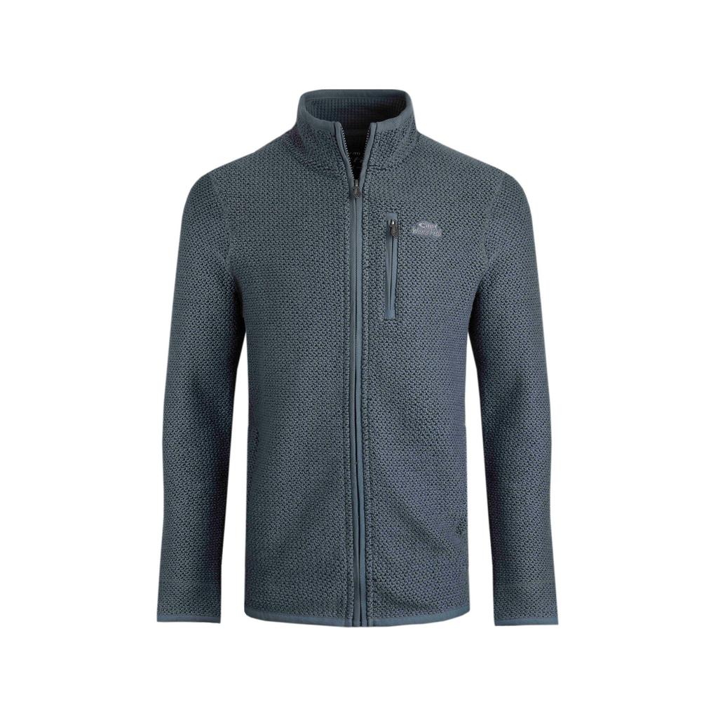 Weird Fish Mens Transom Zip Macaroni Eco Friendly Jacket