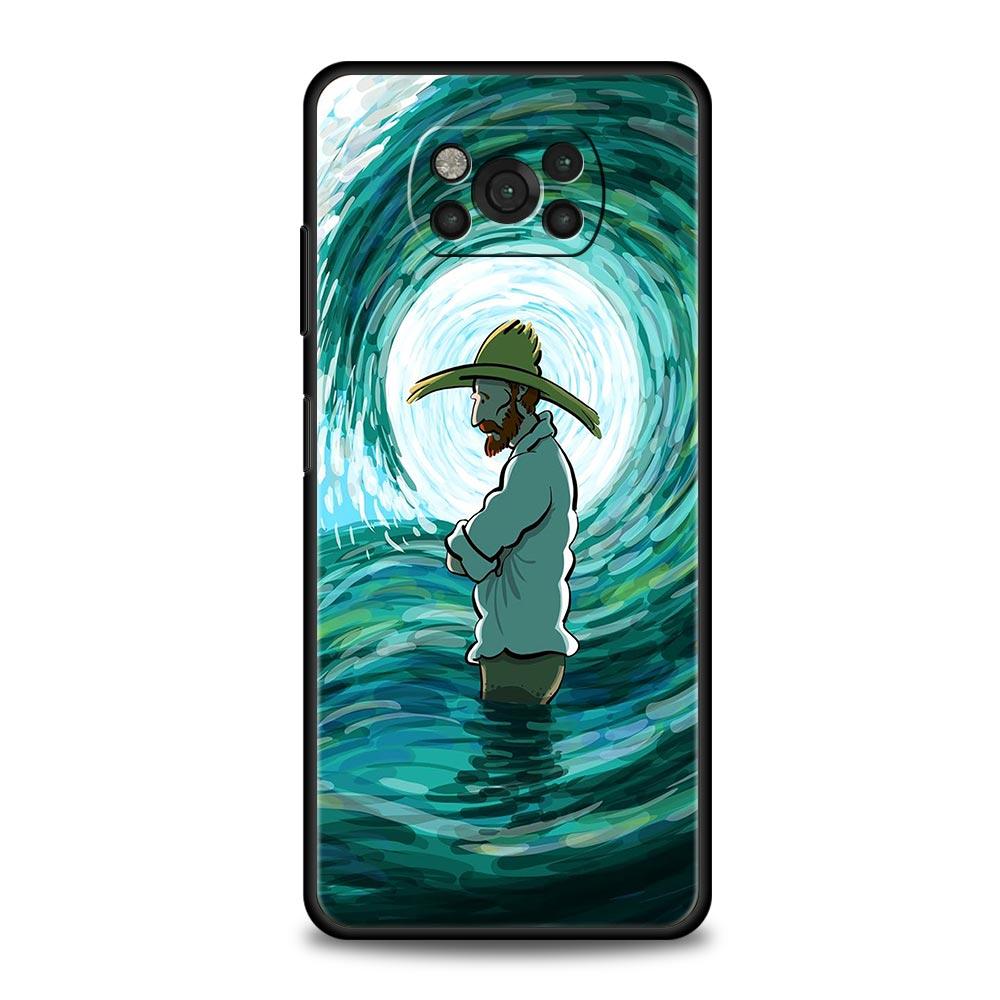 Art Aesthetic Van Gogh Starry Case For Xiaomi Poco X4 X3 NFC F3 M3 M4 Mi Note 10 12 11 Ultra 11T Pro 10T Lite 9T 11i 11X Cover