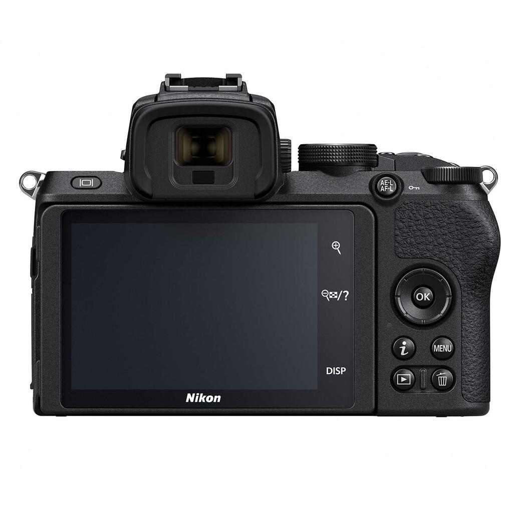 Nikon Беззеркальная камера Z50 с двойным зумом NIKKOR Z DX Z DX в комплекте Z50WZ черный однообъективный 16-50 мм + NIKKOR 50-250 мм