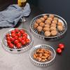 Zhaoran 30cm Round Transparent Acrylic Fruit Plate