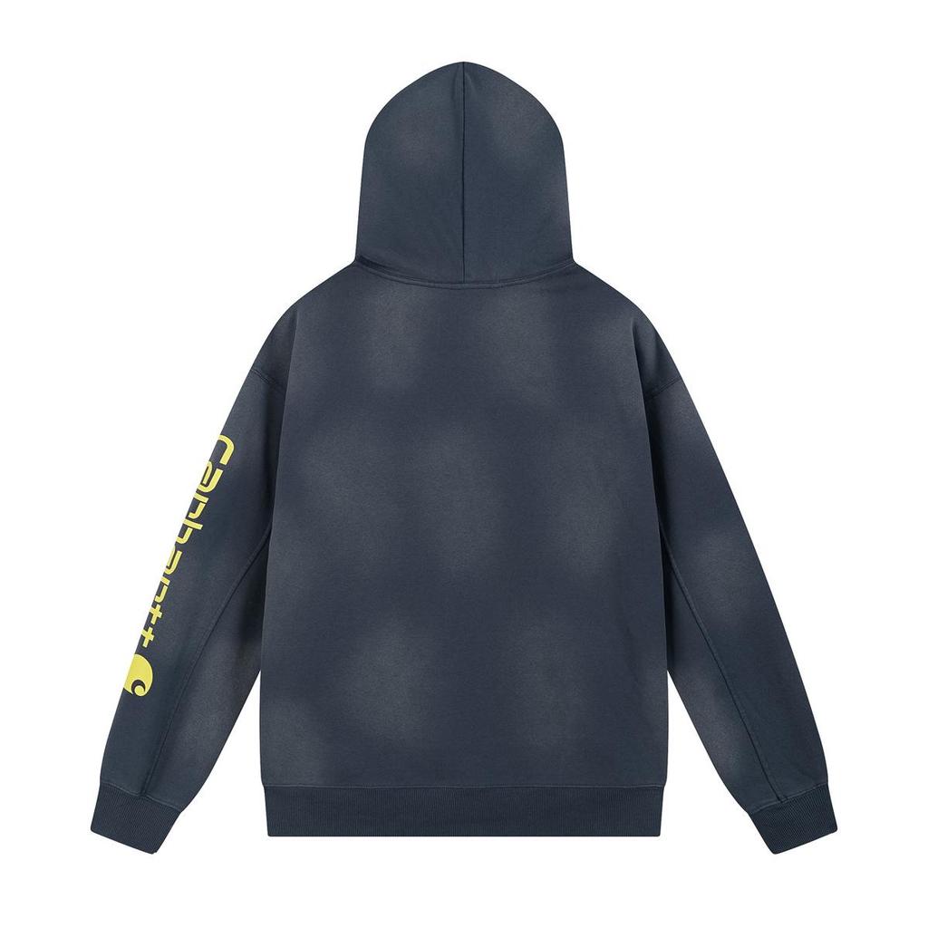 Классическая унисекс толстовка Carhartt с принтом Кирина на рукаве