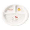 Kanesho Pottery Hello Kitty Разделенная тарелка для ланча Посудомоечная машина и Микроволновая печь Китти Розовое Сердце Сделано в 365116 (Канешотуки) Тарелка, Тарелка, Тарелка, Детская