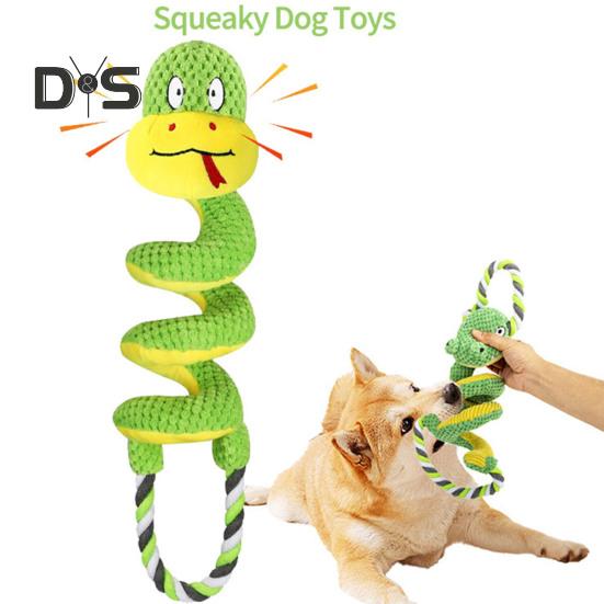 Пищащая игрушка для жевания собак с хрустящей бумагой, плюшевая игрушка в форме жирафа/змеи, перетягивание каната, интерактивная мягкая игрушка для маленьких, средних и больших собак