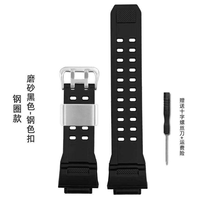 Silicone Rubber Watch Band For Casio G Shock GW9400 GW 9400 GW9200 Camouflage Color Strap Waterproof Men's Bracelet Accessories