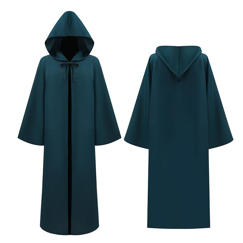 Interstellar Robe Cloak Long Sleeve Wizard Wizard Five Color Cloak Halloween Wizard Robe Costume