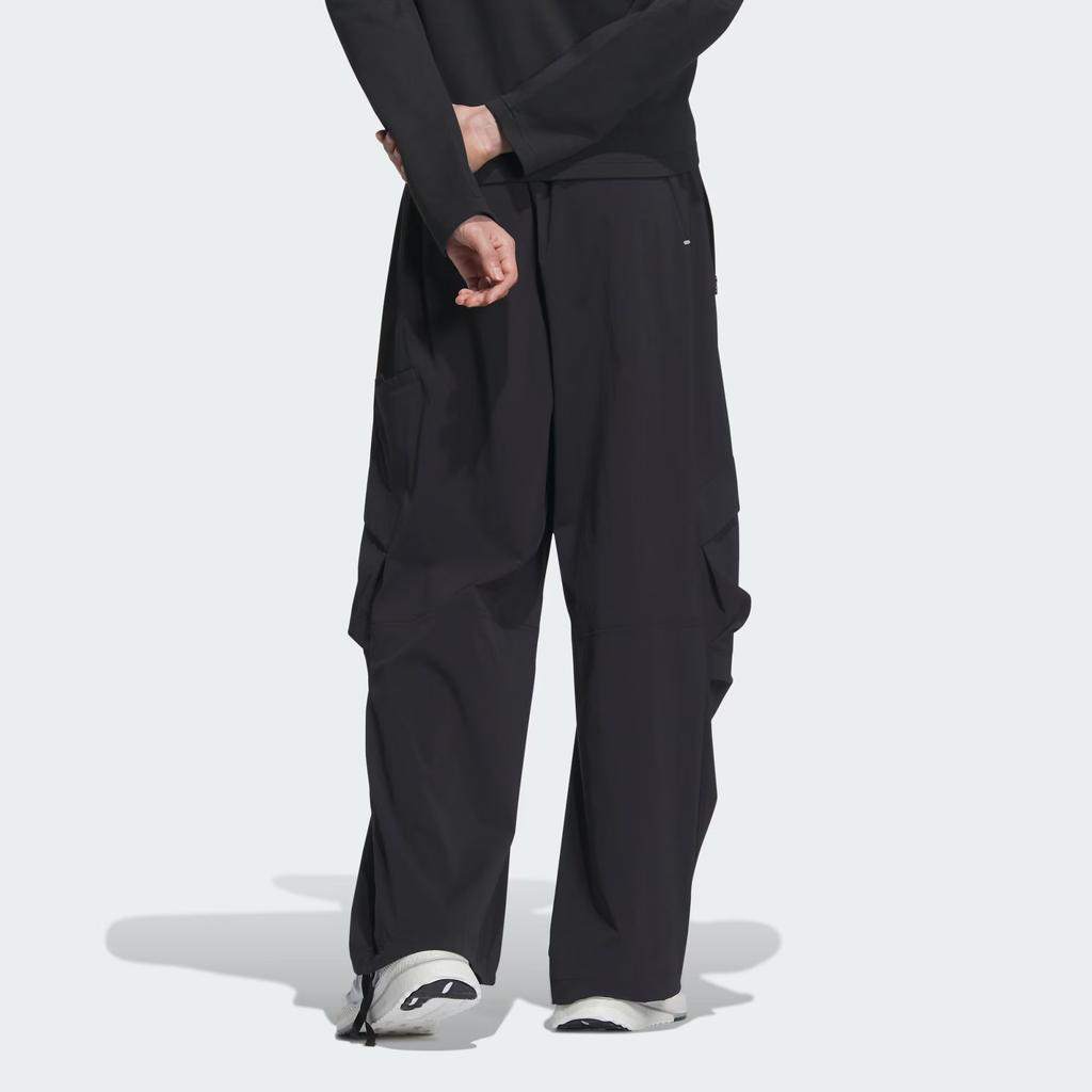 adidas Штаны M Fustl Трикотажные спортивные штаны Мужские Черные IY8028