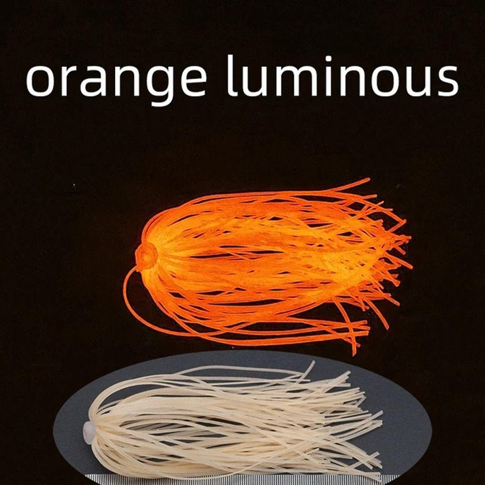 88 Strands Fishing Umbrella Skirts Luminous Silicone Jig Skirts  DIY Spinnerbaits
